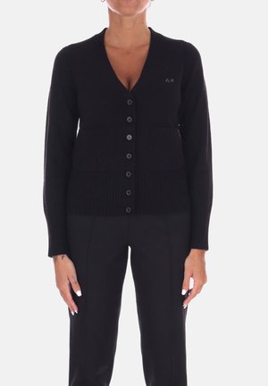 SOLID WARM - Cardigan - nero