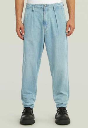 G-STAR PLEATED CHINO DENIM - Jeans Tapered Fit - vintage mirage