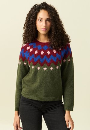 Jersey de punto - vert/kaki