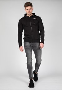 Wrong Friends VERONA - Sudadera con cremallera - zwart