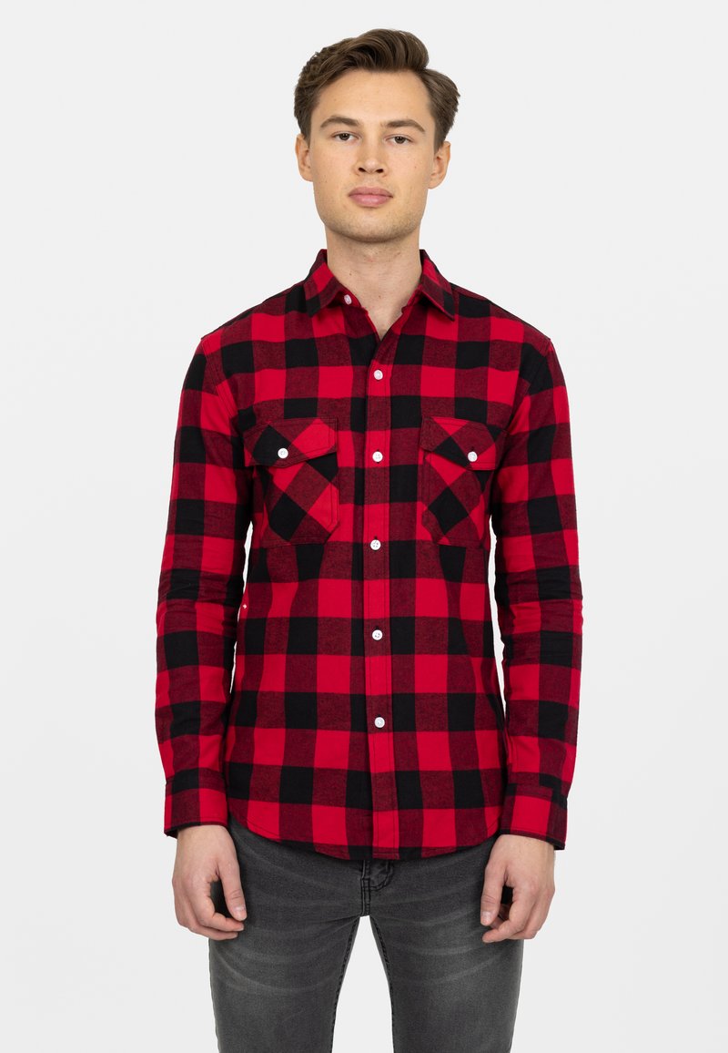 Herren Freizeithemden | Denim Project DPSAMI Hemd red check/rot - FT88638 Herren Freizeithemden | Denim Project DPSAMI Hemd red check/rot - FT88638