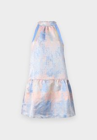 YASNANTA HALTERNECK DRESS - Koktélruha / Partiruha - coral blush/blue/silver
