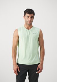 Nike Performance SOLAR CHASE TRAIL - Μπλούζα - vapor green/neutral olive/black