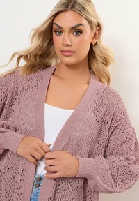 Yours Clothing BALLOON SLEEVE - Kofta - pink