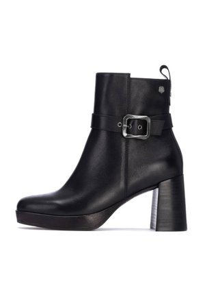 Botines de tacón - black