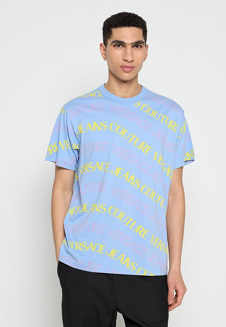 Versace Jeans Couture T-shirt print lichtblauw