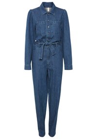 PULZ PZDexi Jumpsuit medium blue denim/blue