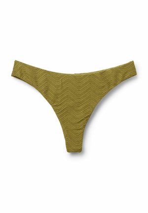 Tezenis, SPARKLING TOUCH HIGH-CUT BRAZILIAN - Bikini-Hose - green
