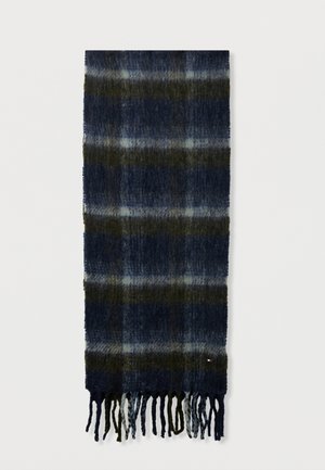 FLAG CHECK SCARF - Sjal / Tørklæder - dark blue