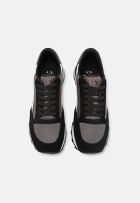 Armani Exchange LACE UP  - Tenisice - black/iron