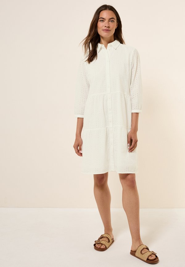 Blusenkleid - weiß