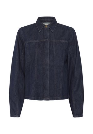 My Essential Wardrobe FILUCA - Button-down blouse - dark blue un wash