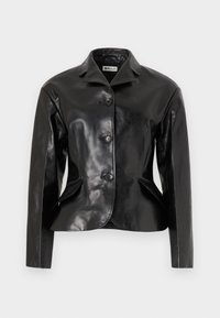 Lederjacke - black