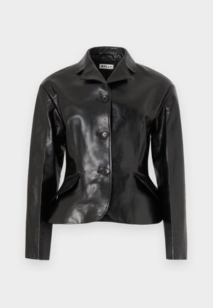 Bally Lederjacke - black