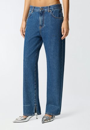 Wijde jeans - dark mid wash