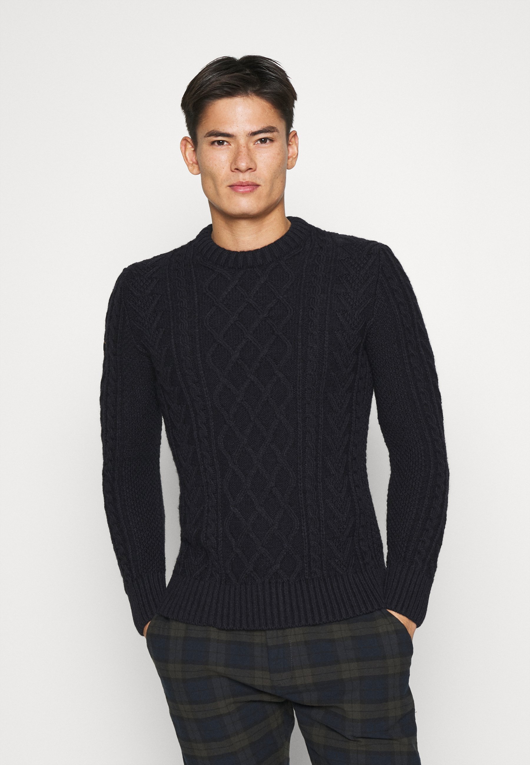 jacob cable crew jumper