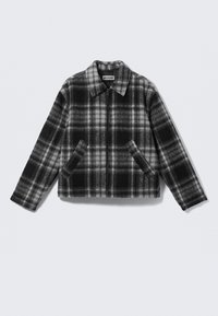 RELAXED WOOLBLEND - Jachetă de vară - black