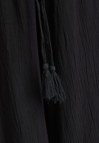 CRINKLE STRAPLESS - Strandaccessoire - black
