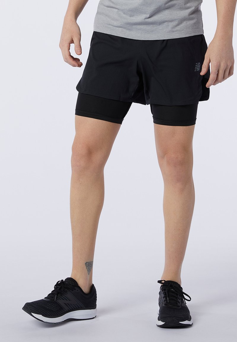 New Balance Korte broeken zwart New Balance Korte broeken zwart