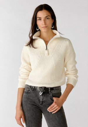 MIT ZIP-KRAGEN - Jumper - pristine