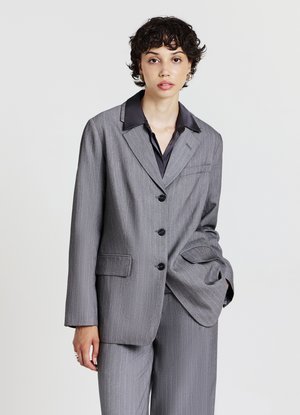 Calliope MONOPETTO GESSATA - Blazer - var grigio