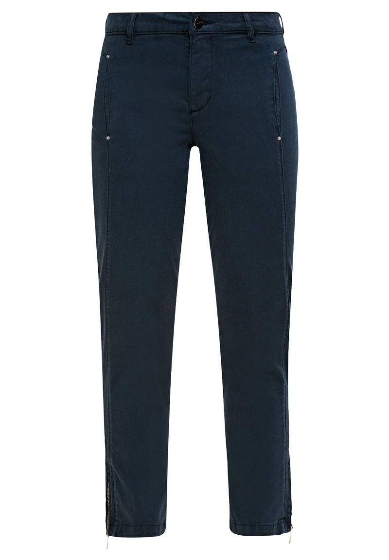 comma Broek donkerblauw