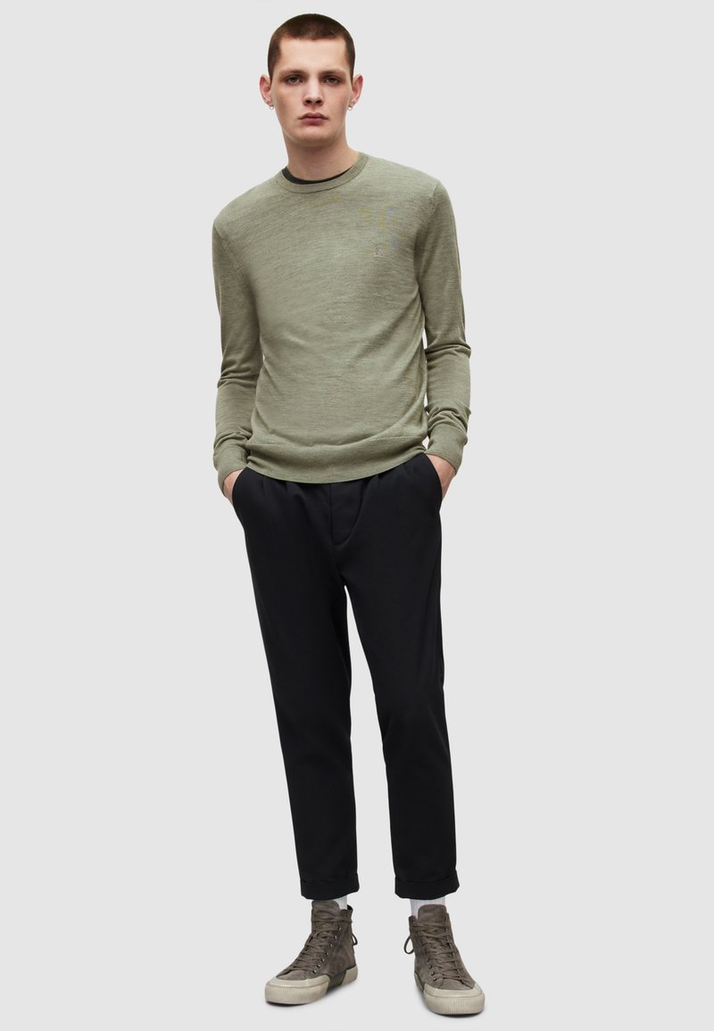 AllSaints MODE CREW Trui green/groen Zalando.nl