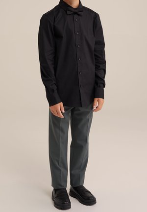 WE Fashion BOW TIE - Vapaa-ajan kauluspaita - black