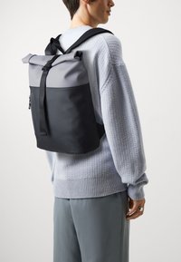 Pier One - UNISEX - Rucksack - black/grey Thumbnail Image 1