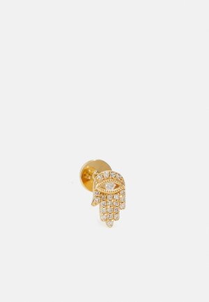 Persée Paris SINGLE EARRING PIERCING HAND OF FATIMA - Einzelner Ohrring - yellow gold-coloured