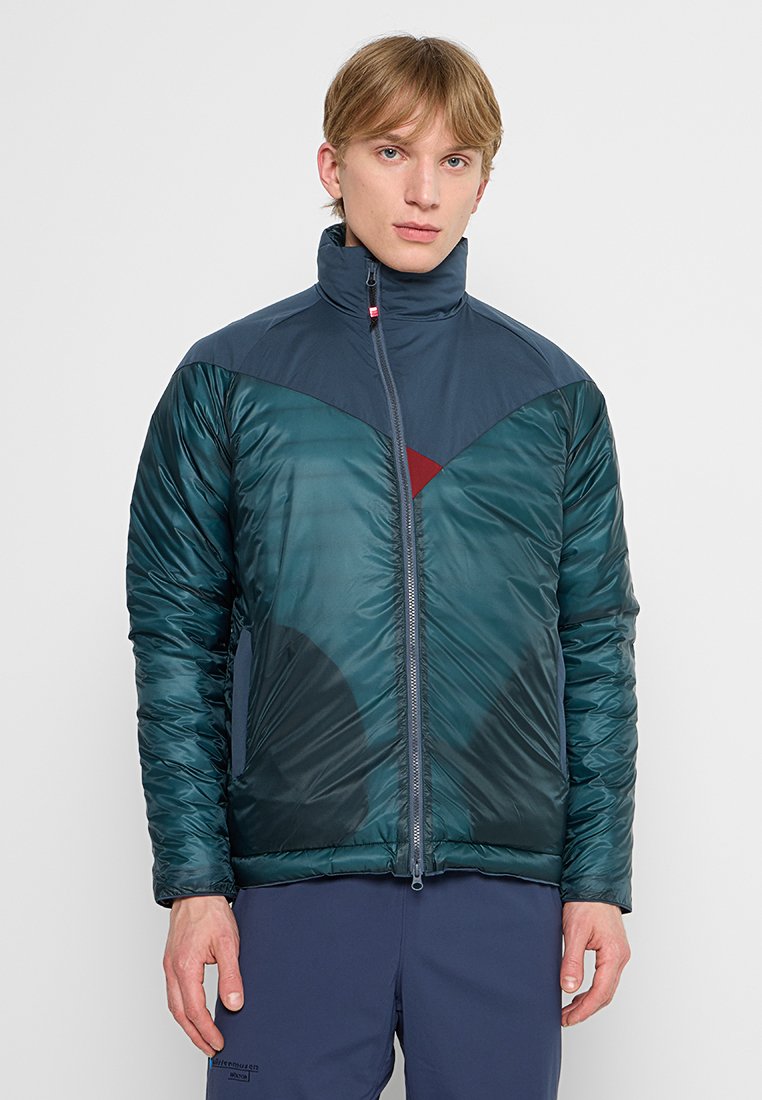 Klättermusen Gewatteerde jas blauw Klättermusen Gewatteerde jas blauw