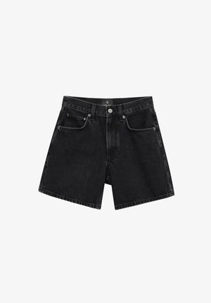 ANINE BING, ANINE BING DELANEY SHORT - Shorts di jeans - black