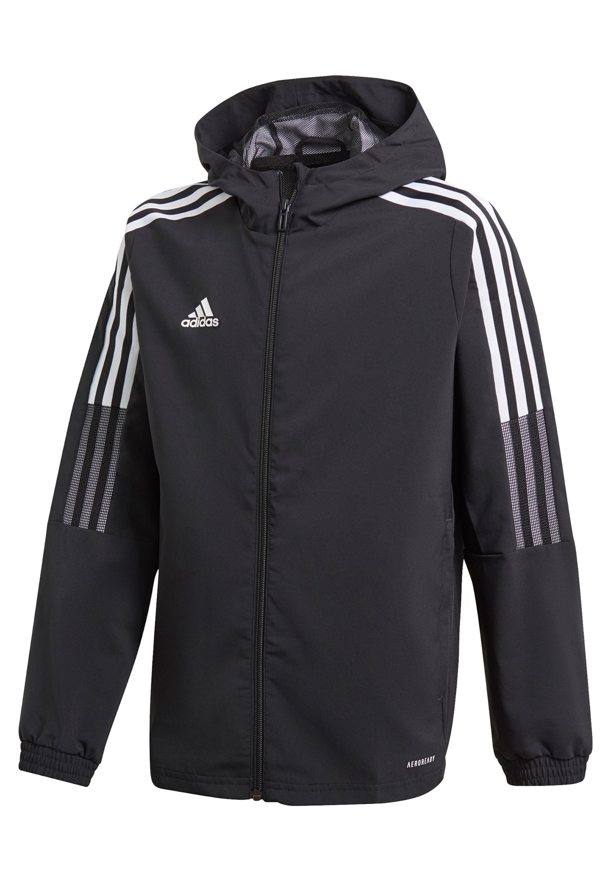 adidas originals coupe-vent a capuche homme noir