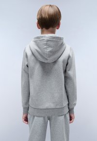Napapijri CHAMOIS - Felpa con zip - medium grey melange