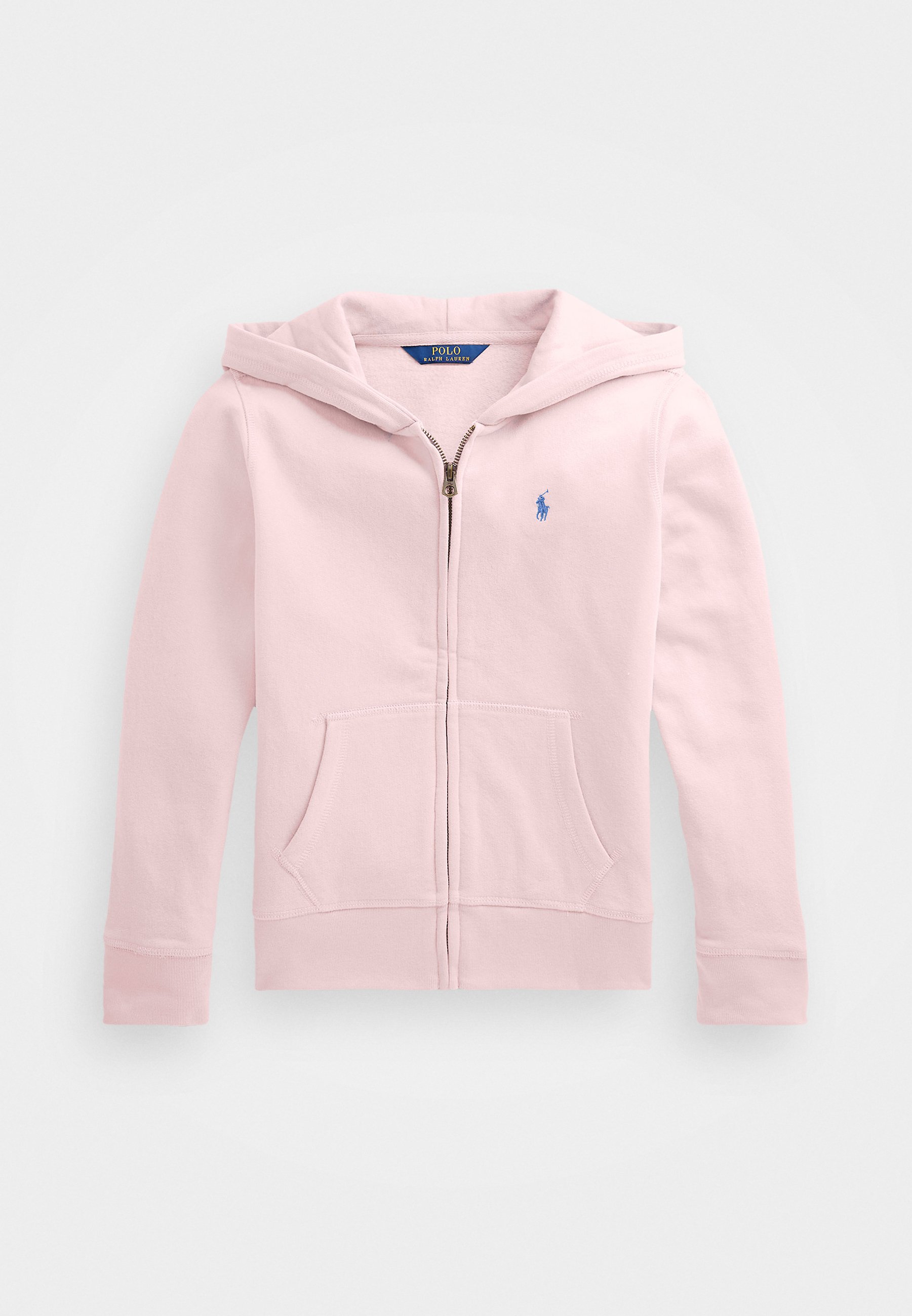 Polo Ralph Lauren HOODIE - Zip-up sweatshirt - hint of pink/pink -  Zalando.de