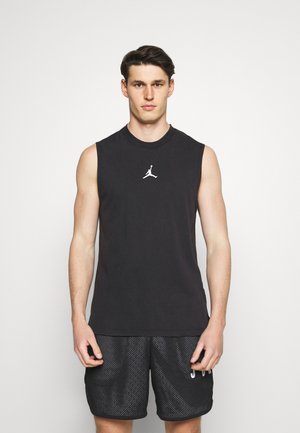 DRY AIR - Sports shirt - black/white