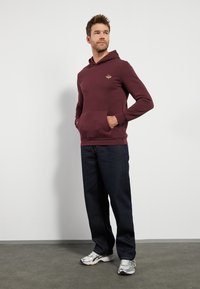 Pier One Φούτερ με κουκούλα - bordeaux