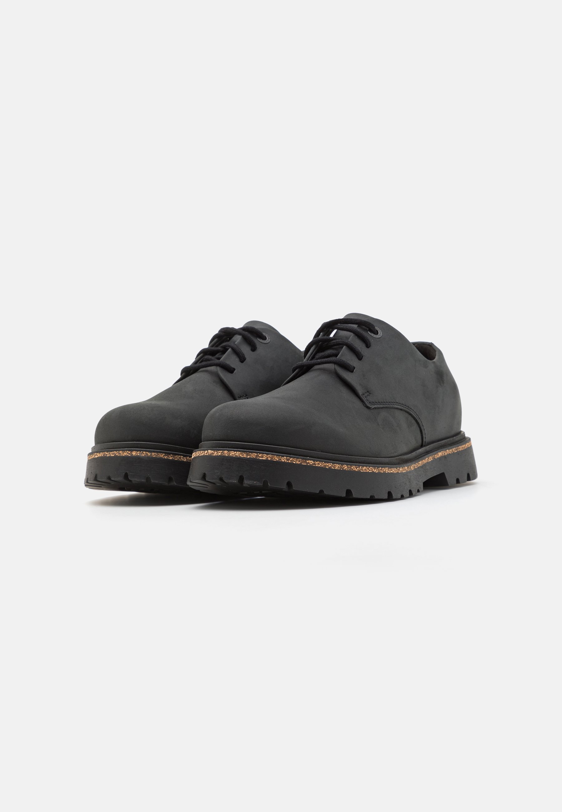 Birkenstock HIGHWOOD LACE LOW LEOI BLACKS - NARROW - Sportlicher