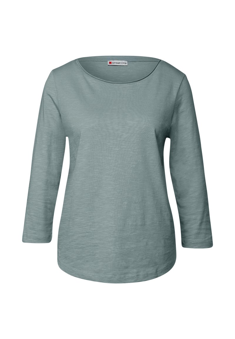 Maglia Basic Donna Street One - Scollo A Barchetta, Doppio Strato Frontale, Tinta Unita, Comoda E Versatile
