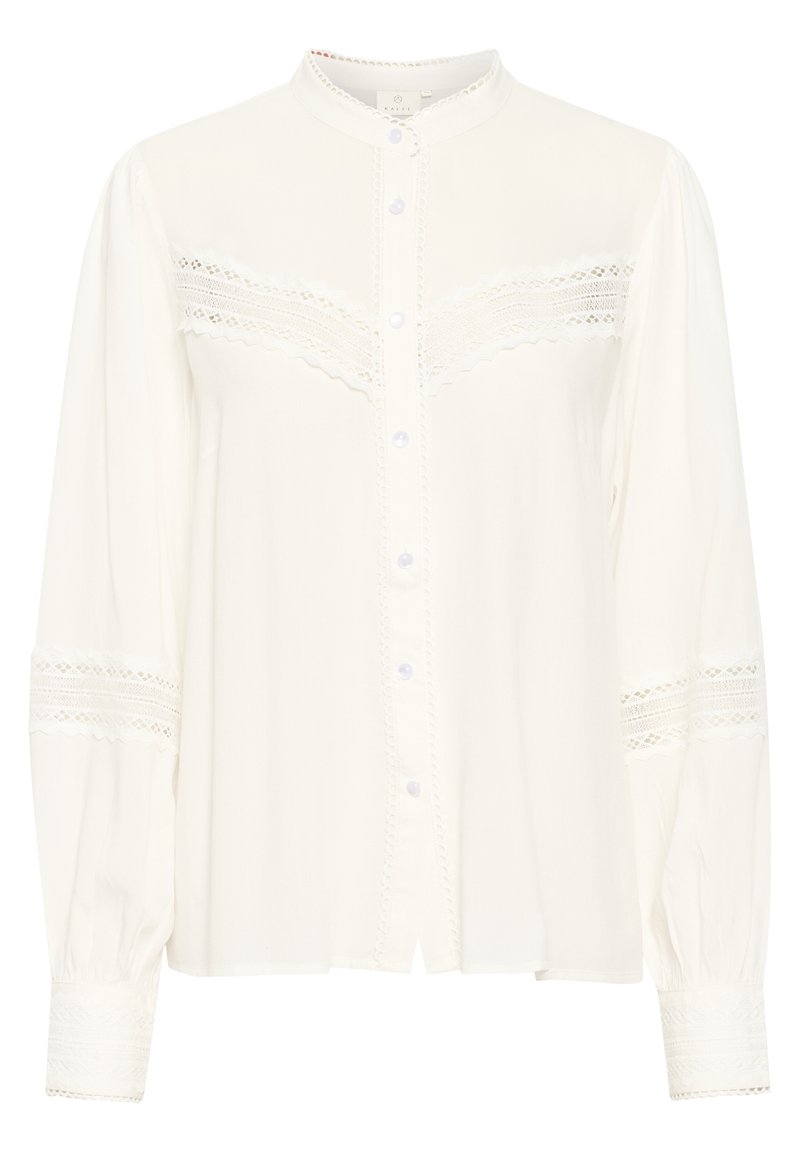 Kaffe Overhemdblouse crème Kaffe Overhemdblouse crème