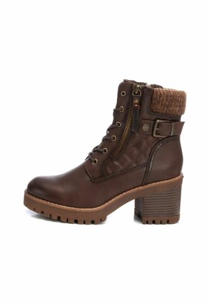 Botines con plataforma - brown