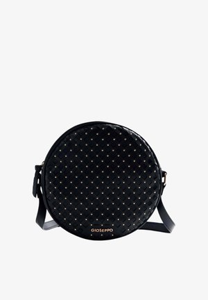 Gioseppo, BOLSO REDONDO CON EXTERIOR TRENZADO WASCOTT - Sac bandoulière - black