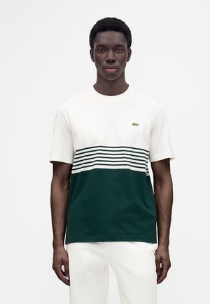 Lacoste, Tričko s potlačou - flour/sinople