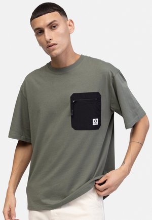 GAEL TEE BOXY FIT - Basic T-shirt - agave green