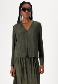 Samsøe Samsøe UMA BLOUSE - Hemdbluse - forest night