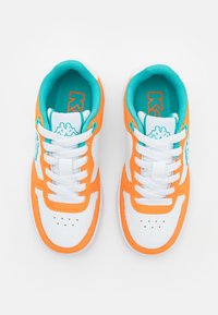 Kappa UNISEX - Joggesko - white/orange