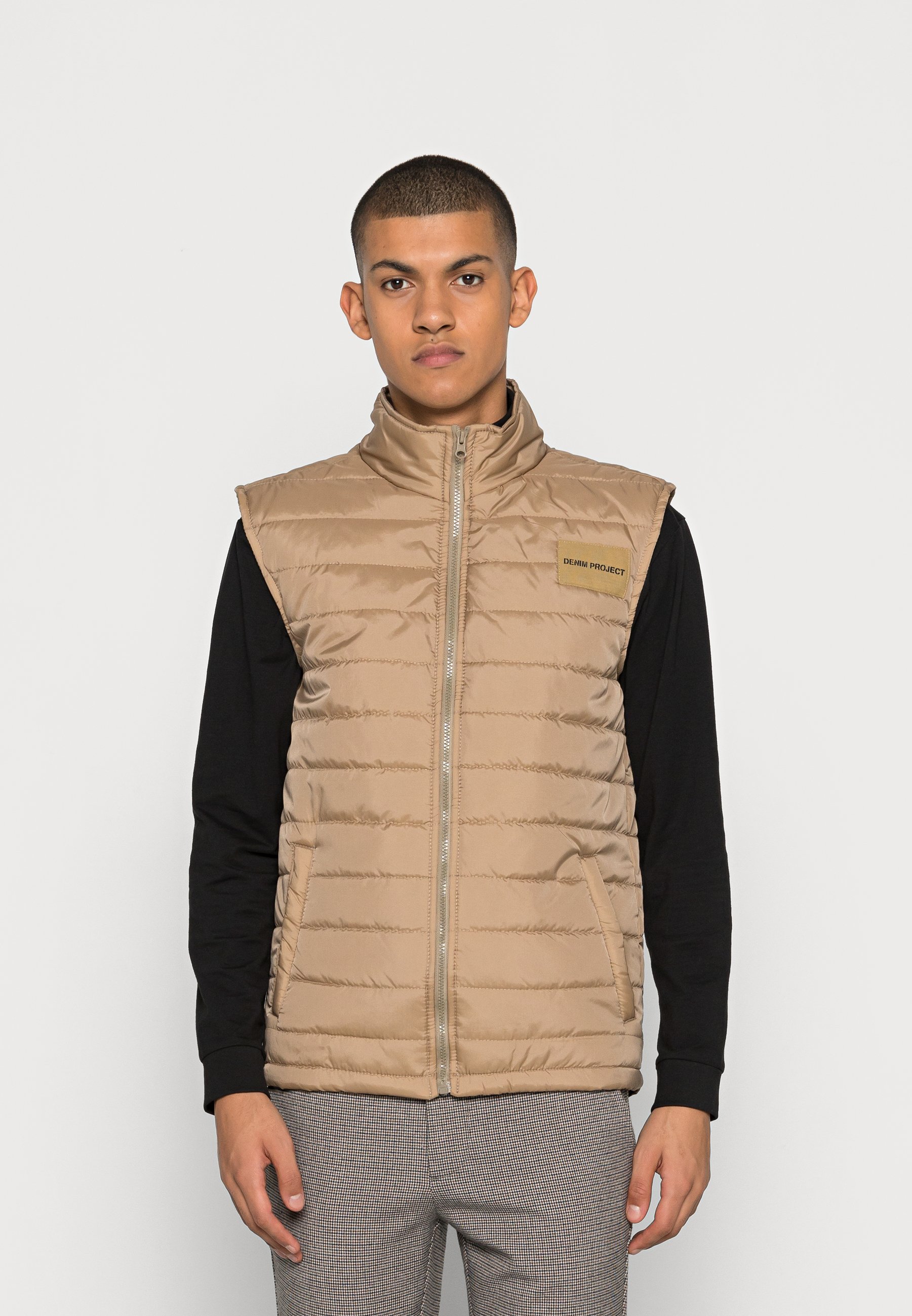 Denim Project QUILTED VEST - Waistcoat 
