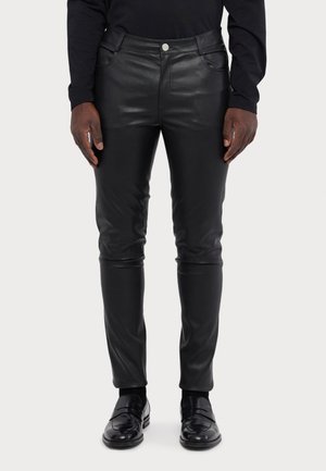 Pantaloni di pelle - black
