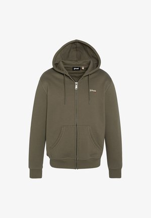 Schott Sweatjacke - sage kaki