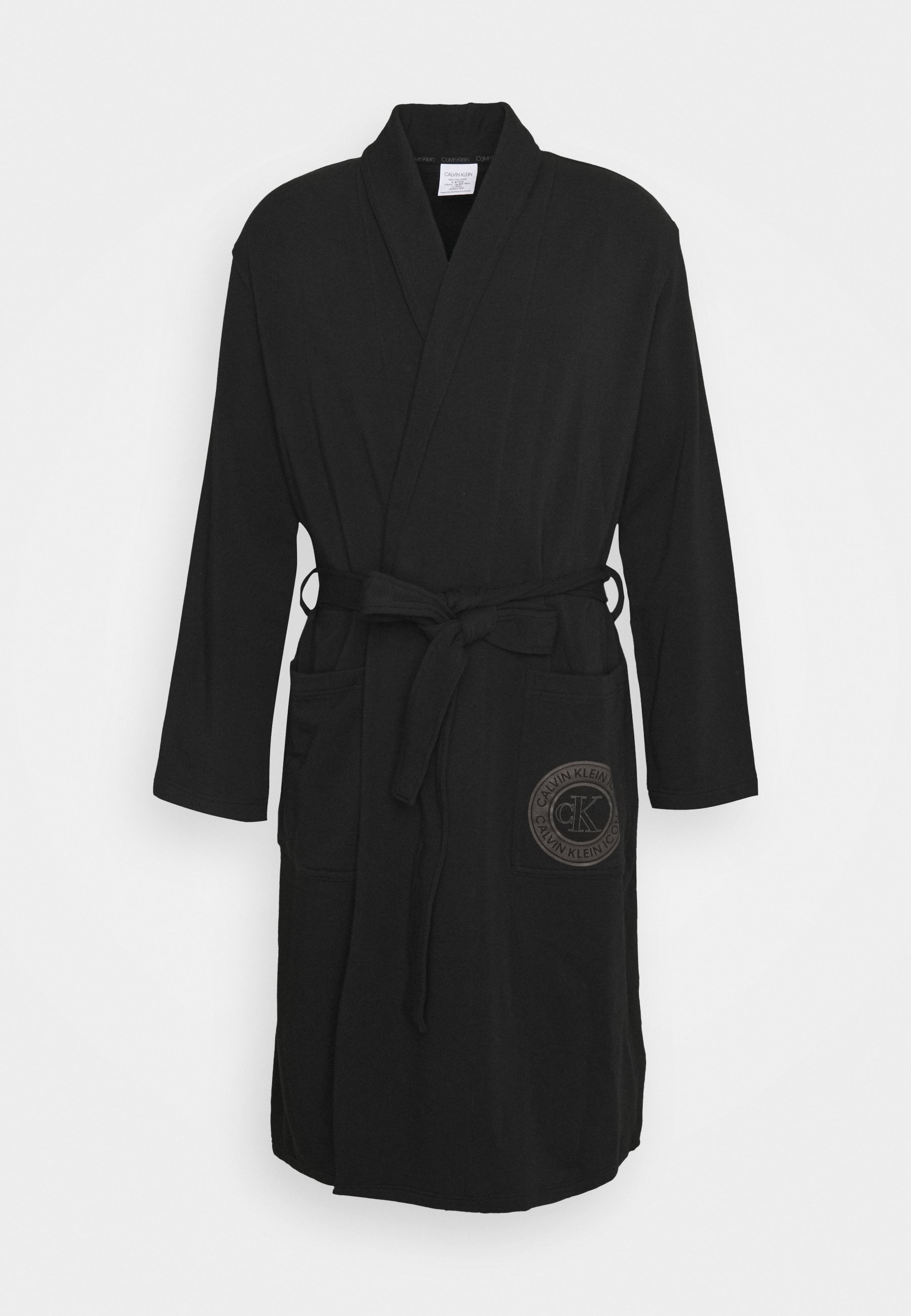 Calvin Klein Underwear ICON LOUNGE ROBE - Badjas - black/zwart - Zalando.nl